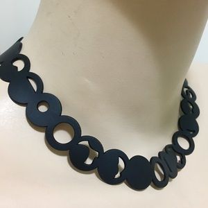 Marzio Fiorini Necklace Artist Jewelry Trompe l'oeil stylized string of pearls